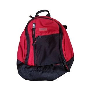 Eddie Bauer Backpack Mini Black/Red Backpack Day Trip Travel Bag Hiking